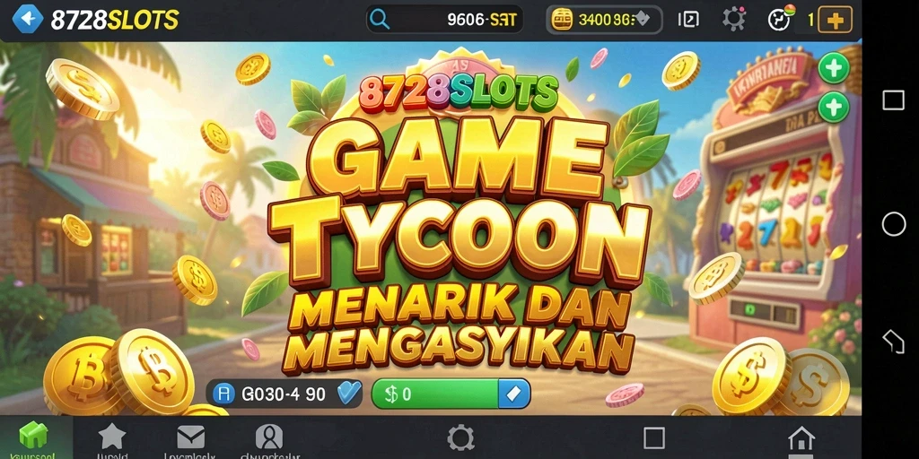 Screenshot gameplay <strong>8728SLOTS</strong> menunjukkan suasana kasino yang ramai dan menarik.