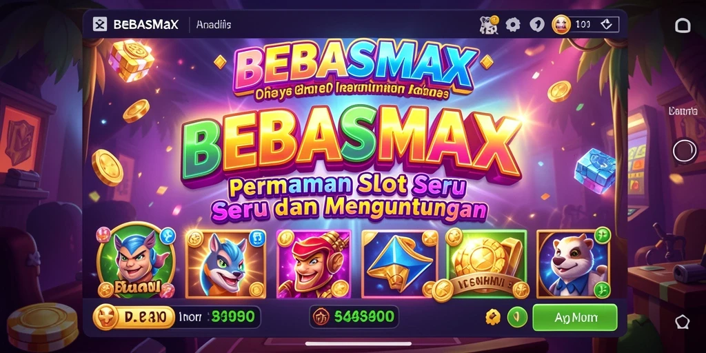 Tampilan gameplay slot BEBASMAX yang mengasyikkan dan interaktif.