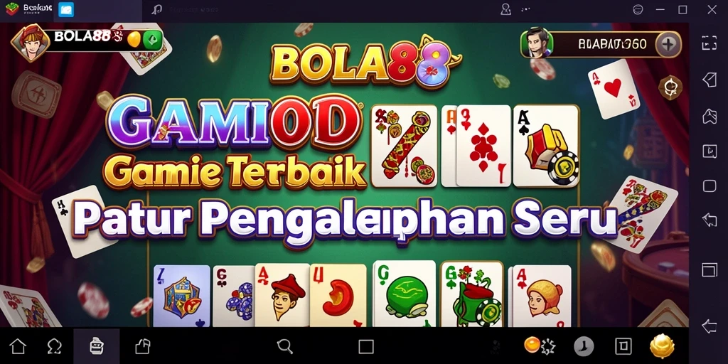 Tampilan gameplay BOLA88 yang menarik dan interaktif.