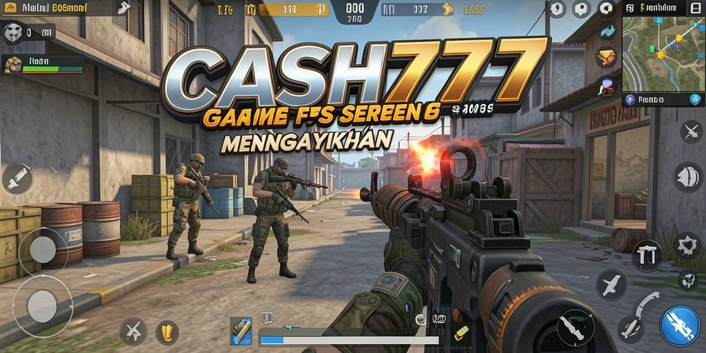 Gameplay menegangkan di CASH777 dengan aksi tembak-menembak yang mendebarkan.