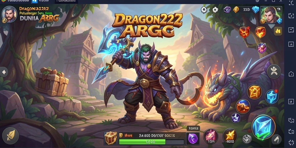 Menampilkan gameplay mendebarkan dalam dunia ARPG di DRAGON222.
