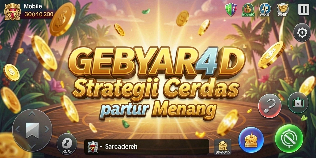Tampilkan pertarungan strategis yang menegangkan di GEBYAR4D.