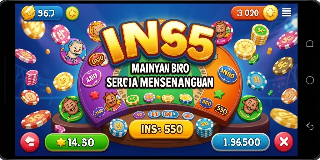 Tampilan gameplay Bingo yang seru dan menantang di INS55.
