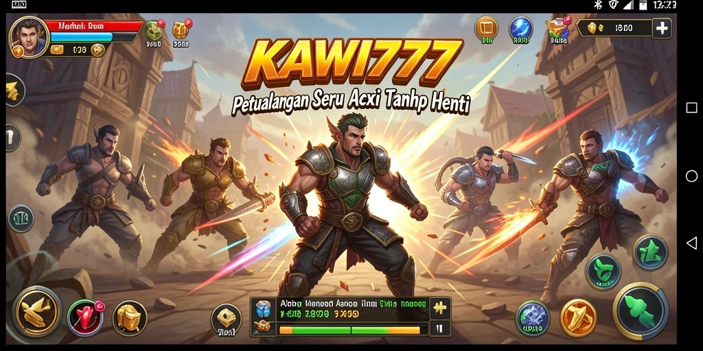 Tampilan menarik dari gameplay KAWI777 yang penuh aksi.