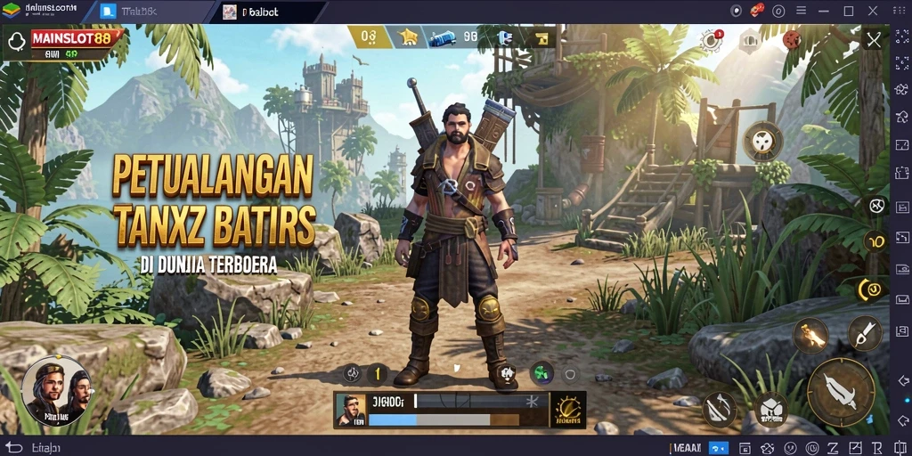 Tampilan gameplay Open World yang memukau dalam MAINSLOT88.