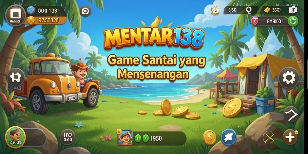 Tampilan gameplay MENTARI138 yang penuh warna dan menyenangkan.