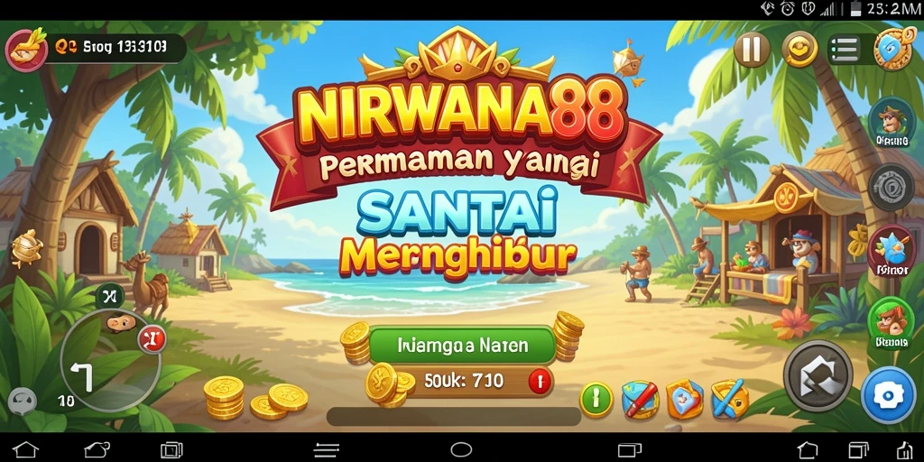 Tampilan gameplay NIRWANA88 yang seru dan menghibur.