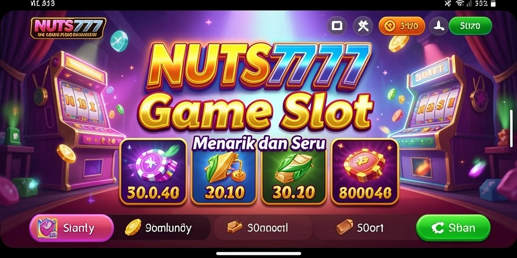 Gameplay menarik dari NUTS777 dengan grafis memukau.
