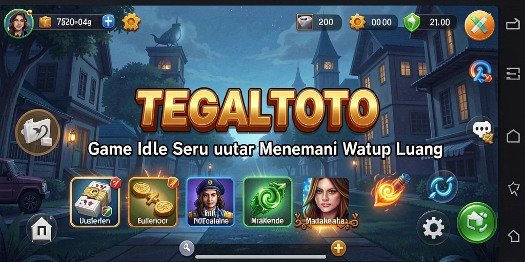 Tampilan gameplay TEGALTOTO yang seru dan menghibur.